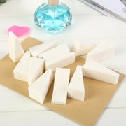Kesenlong wedges 40pcs Nail Art Sponge Cosmetics Wedges Makeup Puff Wedges